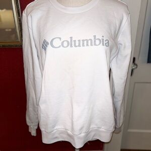 Columbia White Sweatshirt